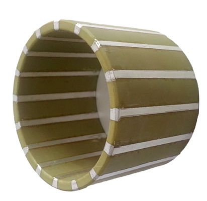 P51 Piezoelectric Ceramic Tube Ø54.5Ø47x40mm 17 KHz Resonant Frequency
