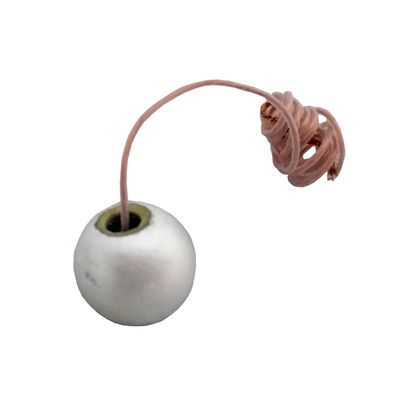 เซรามิกทรงกลม / Hemishere Piezoelectric เซรามิก, Piezoceramic ขนาดเส้นผ่านศูนย์กลาง 10-50 มม